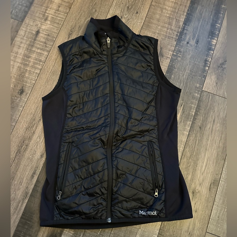 Marmot Black Quilted Lightweight Vest